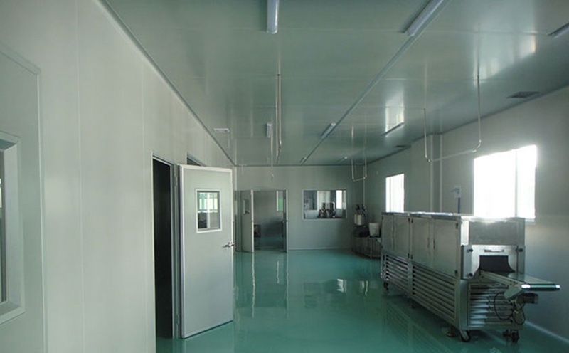 食品車間凈化工程的頂棚施工圖 食品車間凈化工程的頂棚施工圖