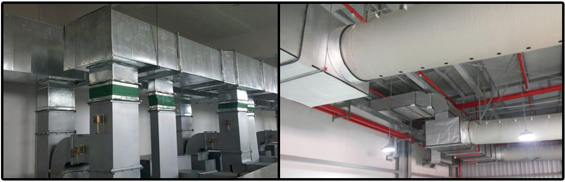 普通風管和纖維織物風管 普通風管和纖維織物風管